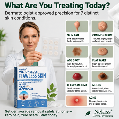 👩‍⚕️🥇 𝐎𝐟𝐟𝐢𝐜𝐢𝐚𝐥 𝐒𝐭𝐨𝐫𝐞 | 𝑵𝐞𝒌𝐢𝐬𝐬® 🌿 𝐁𝐨𝐭𝐚𝐧𝐢𝐜𝐚𝐥 𝐌𝐢𝐜𝐫𝐨𝐧𝐞𝐞𝐝𝐥𝐞 𝐇𝐲𝐝𝐫𝐨𝐜𝐨𝐥𝐥𝐨𝐢𝐝 𝐏𝐚𝐭𝐜𝐡 (𝐅𝐨𝐫 𝐒𝐤𝐢𝐧 𝐓𝐚𝐠𝐬, 𝐒𝐦𝐚𝐥𝐥 𝐒𝐤𝐢𝐧 𝐆𝐫𝐨𝐰𝐭𝐡𝐬, 𝐖𝐚𝐫𝐭𝐬, 𝐌𝐨𝐥𝐞𝐬, 𝐀𝐠𝐞 𝐒𝐩𝐨𝐭𝐬 & 𝐏𝐢𝐠𝐦𝐞𝐧𝐭𝐚𝐭𝐢𝐨𝐧 𝐂𝐨𝐧𝐜𝐞𝐫𝐧𝐬)