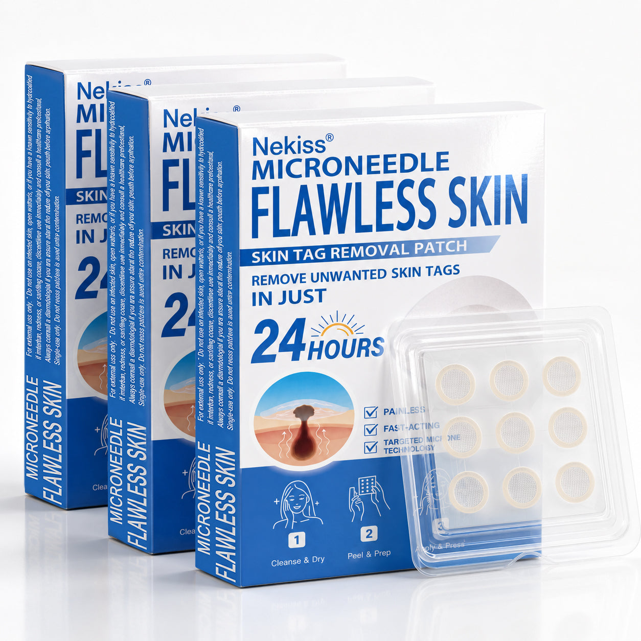 👩‍⚕️🥇 𝐎𝐟𝐟𝐢𝐜𝐢𝐚𝐥 𝐒𝐭𝐨𝐫𝐞 | 𝑵𝐞𝒌𝐢𝐬𝐬® 🌿 𝐁𝐨𝐭𝐚𝐧𝐢𝐜𝐚𝐥 𝐌𝐢𝐜𝐫𝐨𝐧𝐞𝐞𝐝𝐥𝐞 𝐇𝐲𝐝𝐫𝐨𝐜𝐨𝐥𝐥𝐨𝐢𝐝 𝐏𝐚𝐭𝐜𝐡 (𝐅𝐨𝐫 𝐒𝐤𝐢𝐧 𝐓𝐚𝐠𝐬, 𝐒𝐦𝐚𝐥𝐥 𝐒𝐤𝐢𝐧 𝐆𝐫𝐨𝐰𝐭𝐡𝐬, 𝐖𝐚𝐫𝐭𝐬, 𝐌𝐨𝐥𝐞𝐬, 𝐀𝐠𝐞 𝐒𝐩𝐨𝐭𝐬 & 𝐏𝐢𝐠𝐦𝐞𝐧𝐭𝐚𝐭𝐢𝐨𝐧 𝐂𝐨𝐧𝐜𝐞𝐫𝐧𝐬)